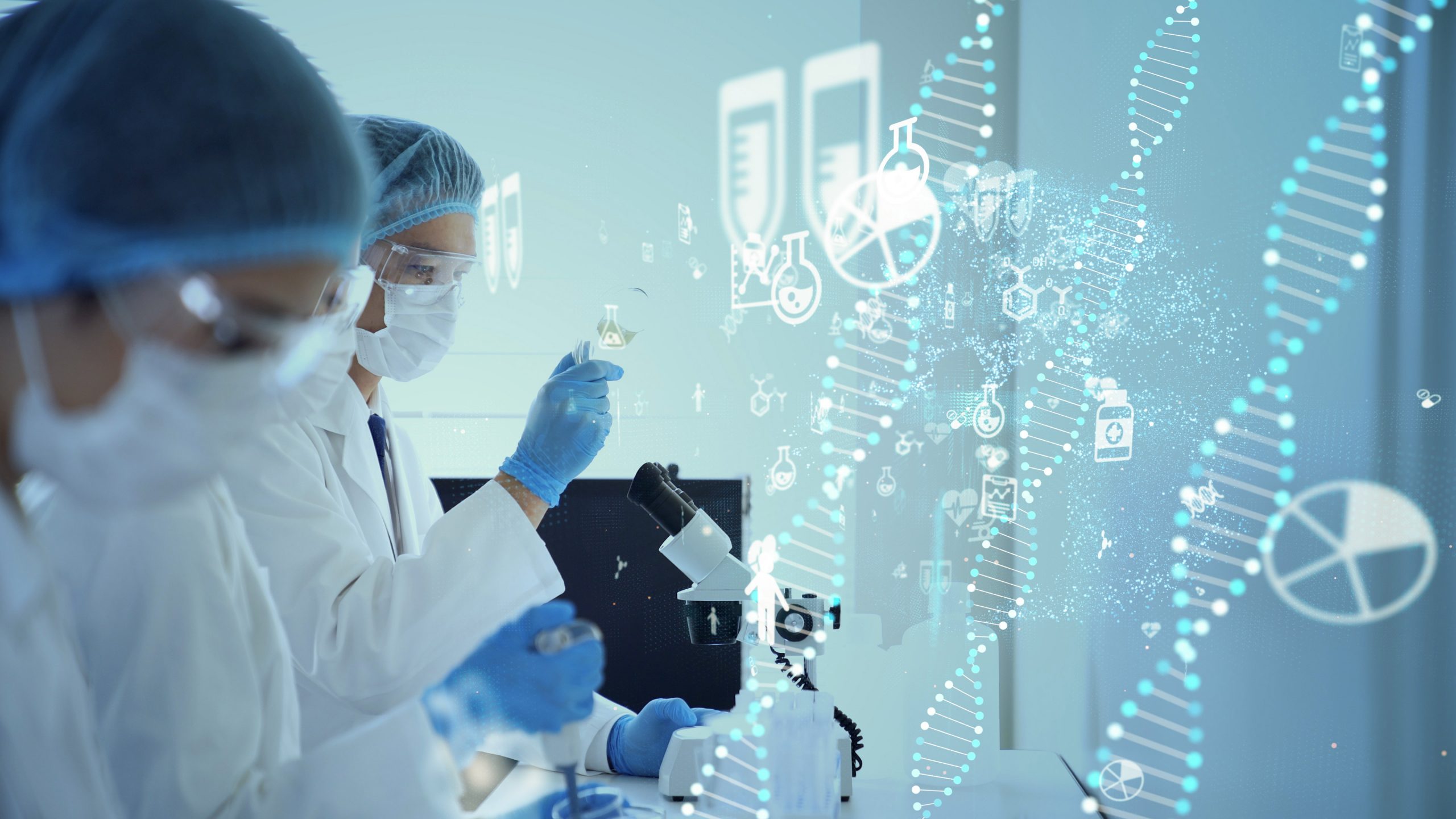 Genetic,Engineering,Concept.,Medical,Science.,Scientific,Laboratory.